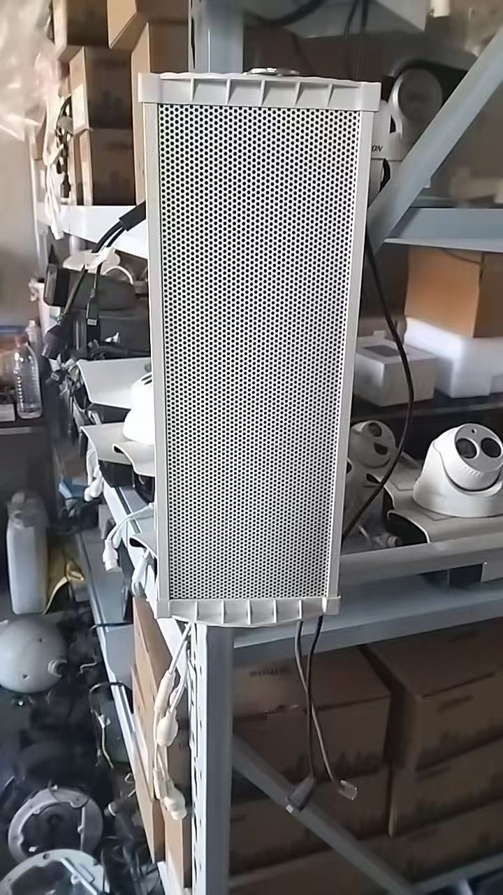 准新品  这是一个全新品牌的拾音对讲一体音柱