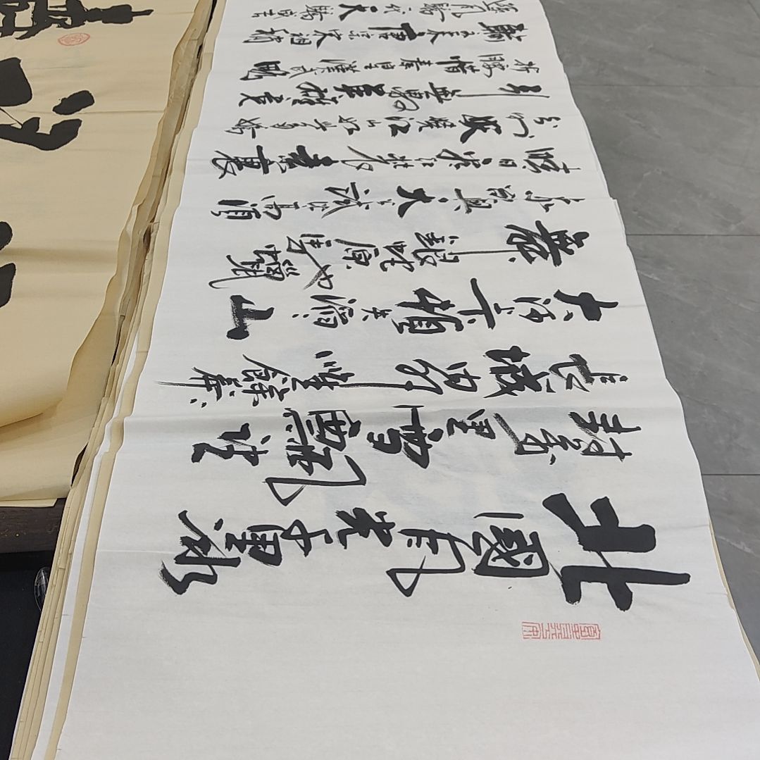 白武坤老师作品一副