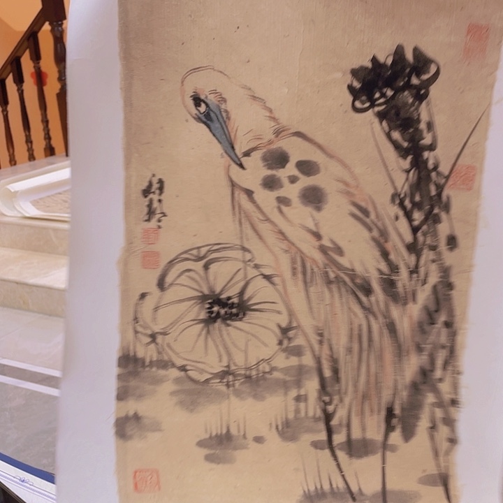 国画宋庄公选。宋庄公选。宋庄