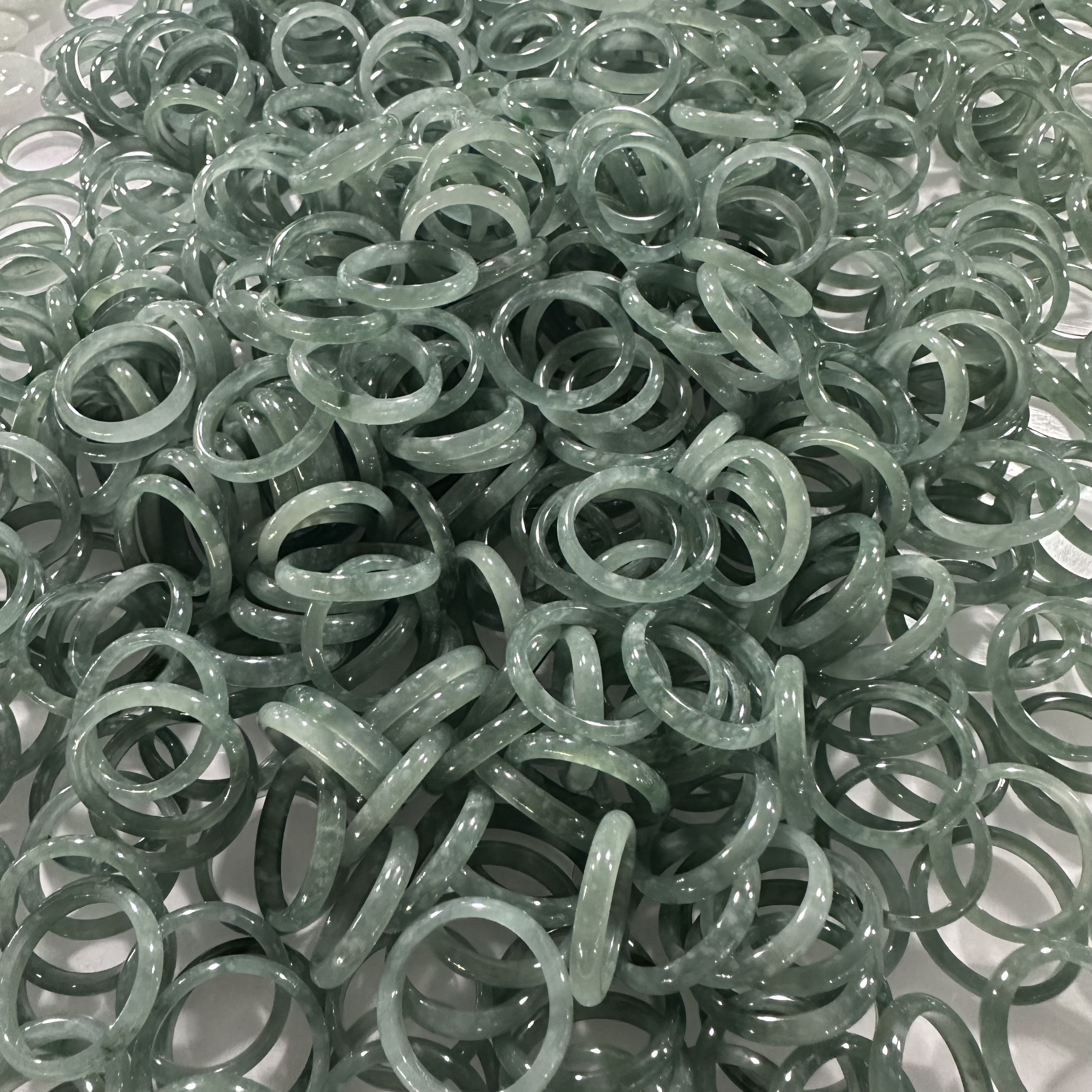 天然A货翡翠戒圈-d326-多样性发一