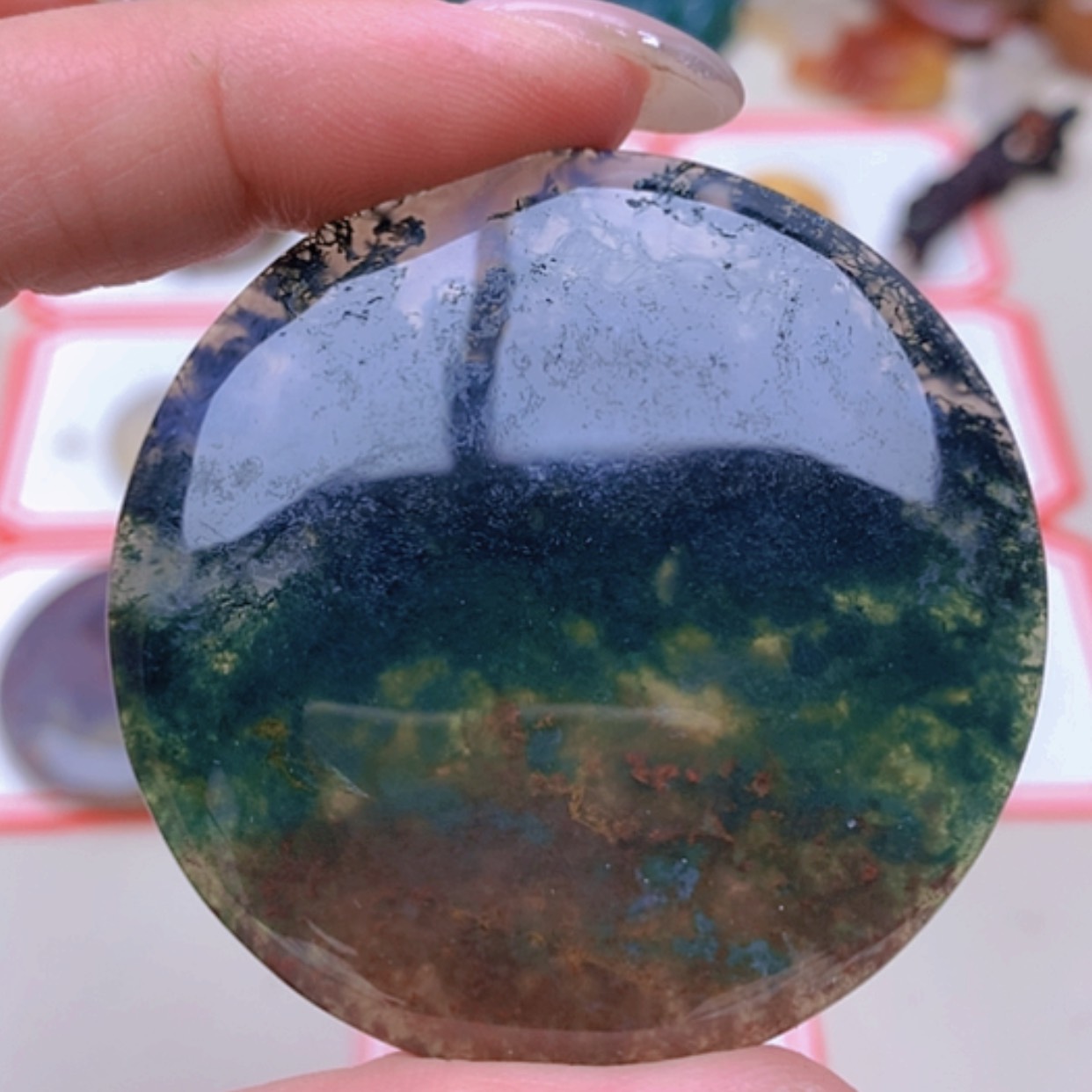 【闪购商品】未镶嵌玛瑙/玉髓珠宝半成品闲**士