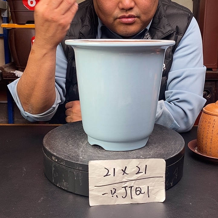 紫砂花盆货号一只JTQ1