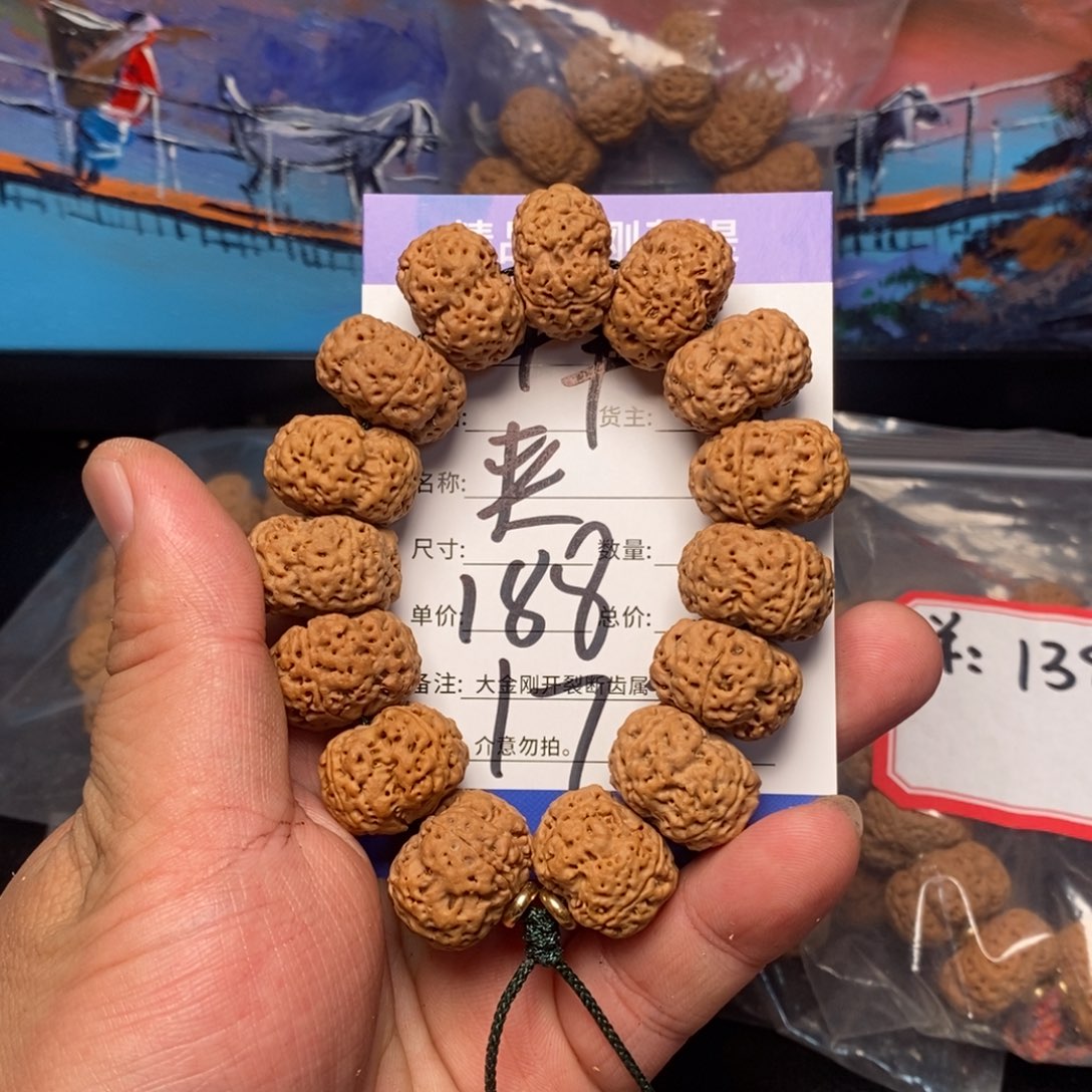 金刚菩提手串举*17号大金刚