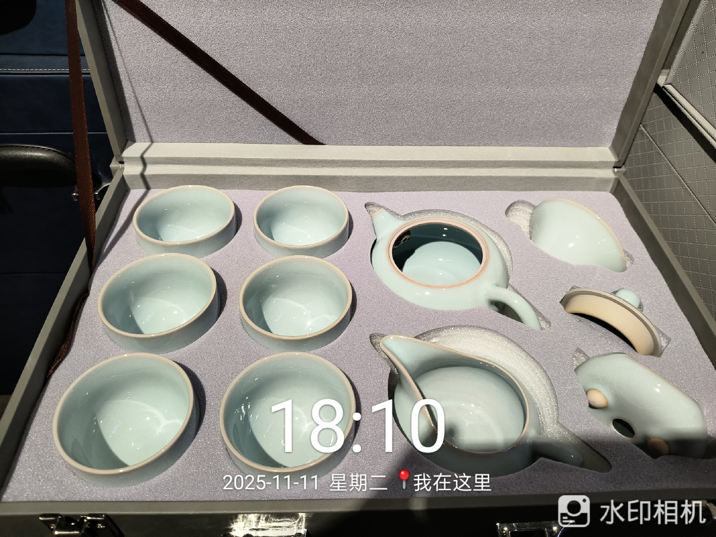 茶具套装高端汝瓷茶具礼品