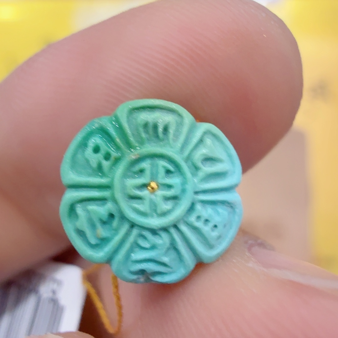 绿松石未镶嵌配饰