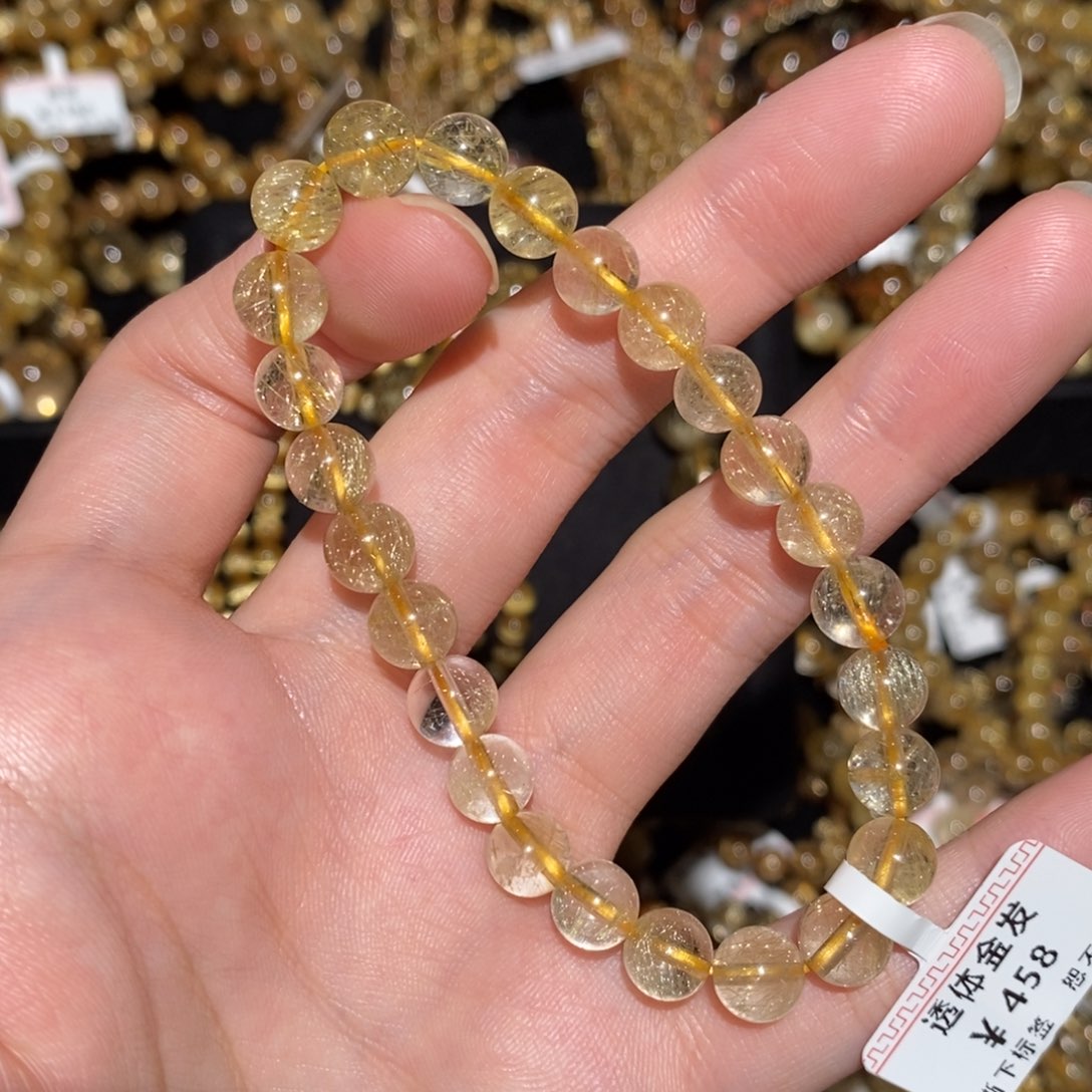 未镶嵌手串水晶手串