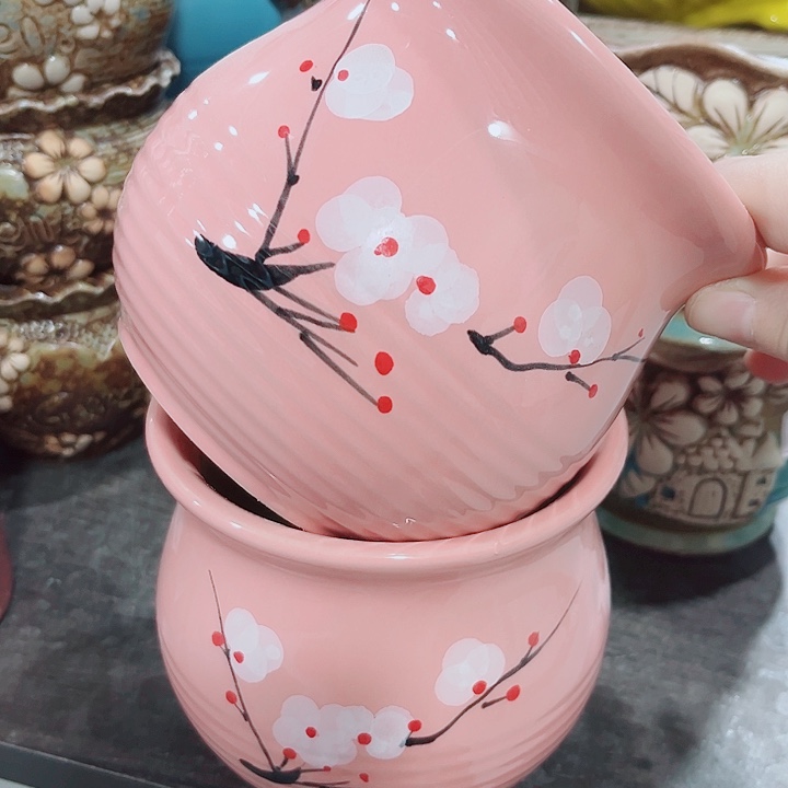 多肉陶瓷花盆满10元包邮