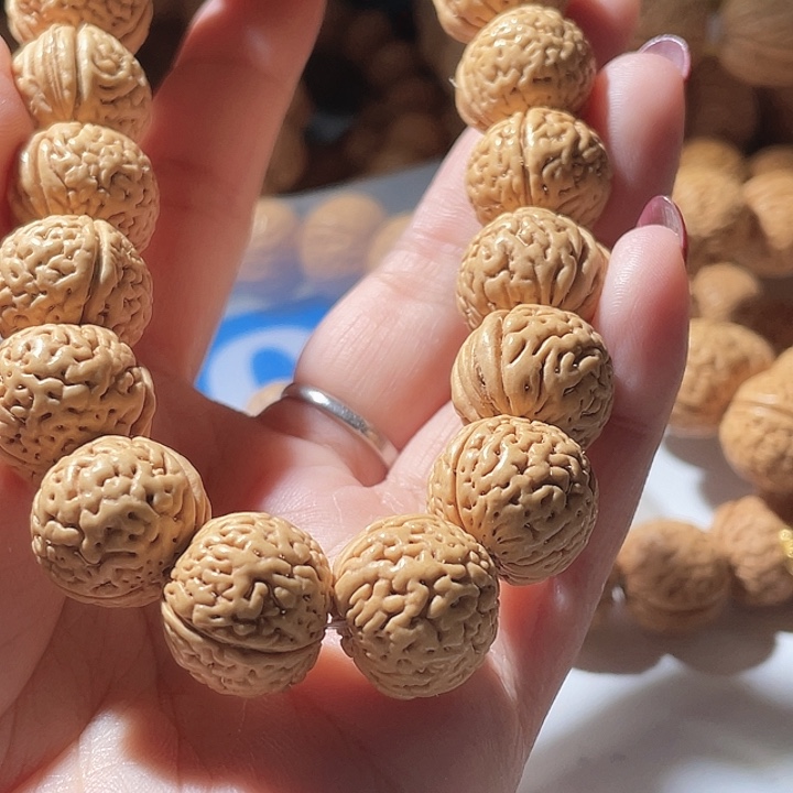风***~吊坠桃核桃核手串绣球31
