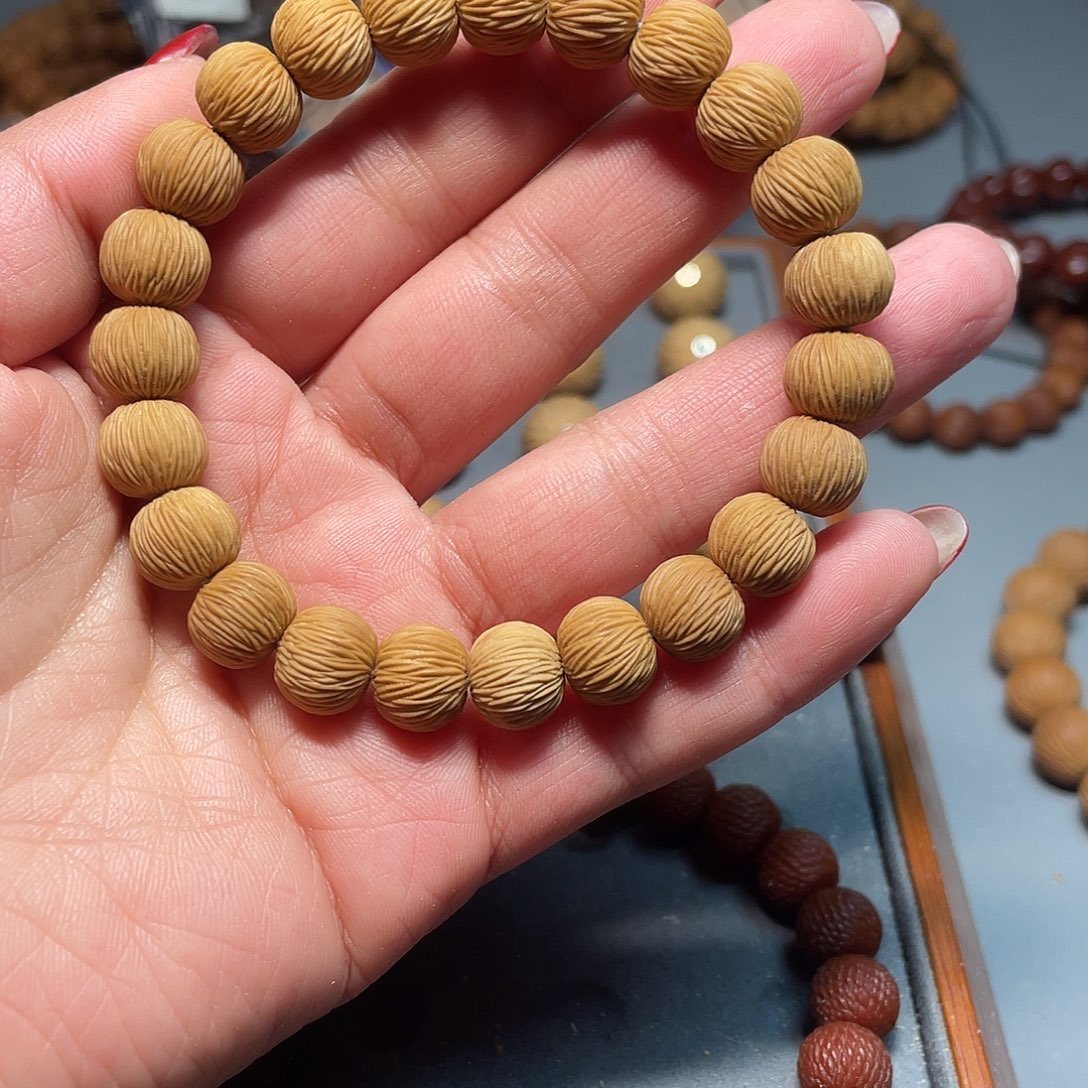 铸***风手串猴头核桃金丝