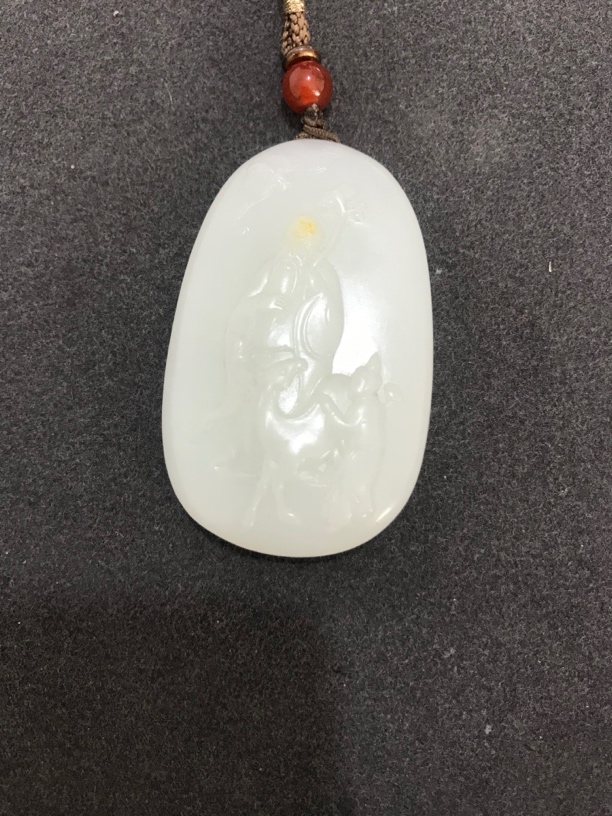 新疆和田玉佛公吊坠