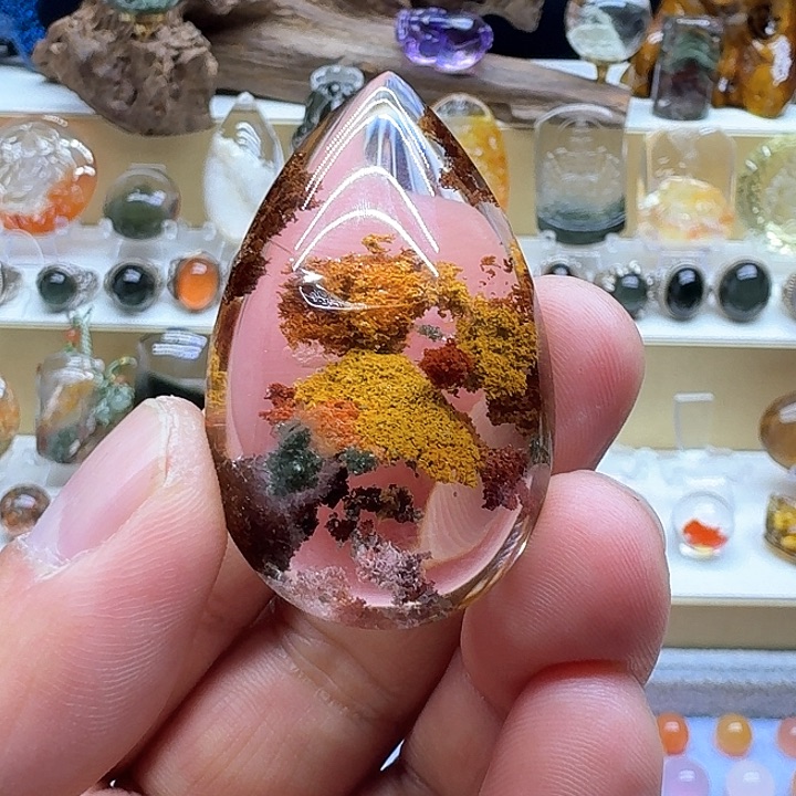 水晶吊坠(赠链)未镶嵌S