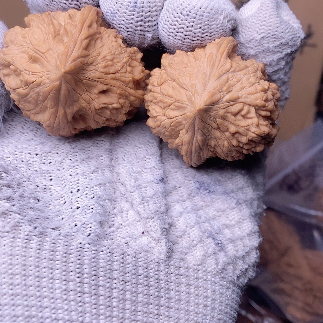 桃核把件不****?大沽石核桃