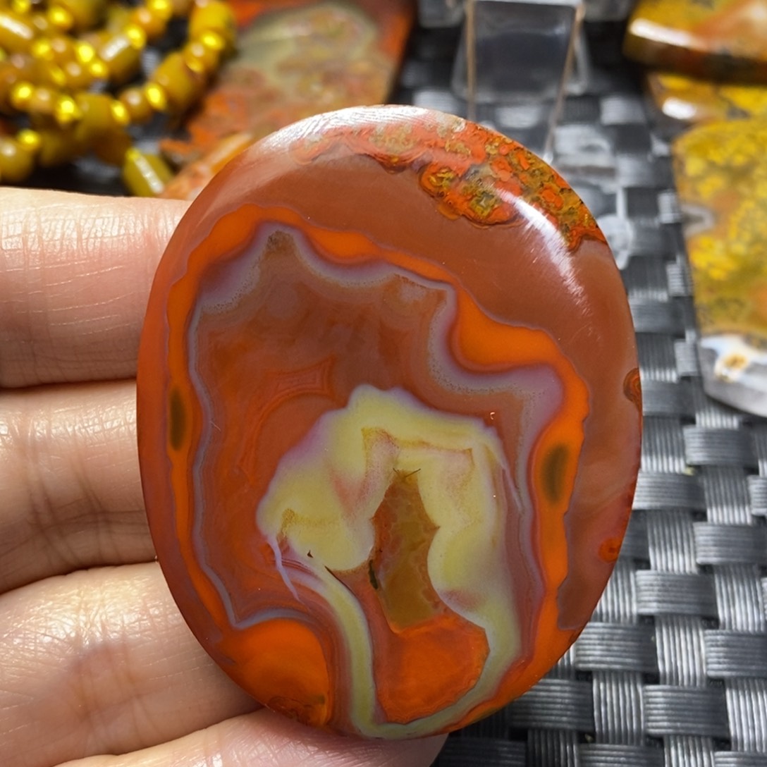 玛瑙/玉髓颈饰未镶嵌蜜*