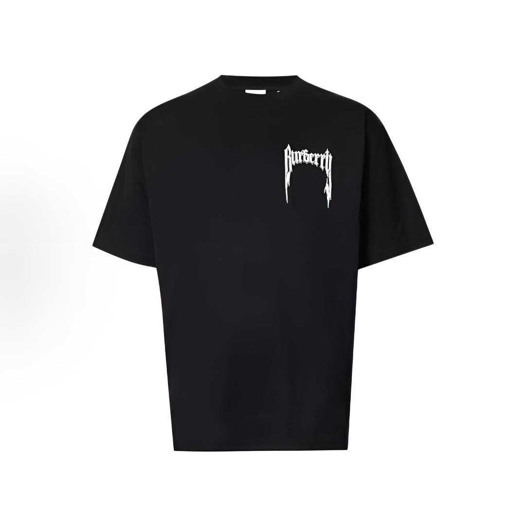 未使用 BURBERRY/博柏利 SS23 字母Logo徽标印花圆领套头短袖T恤