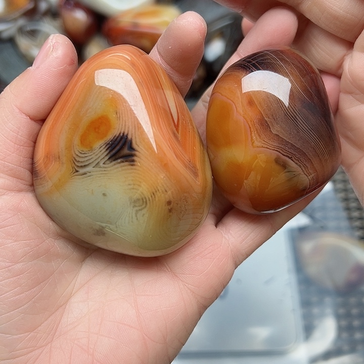 玛瑙/玉髓珠宝奇石未镶嵌爱**子