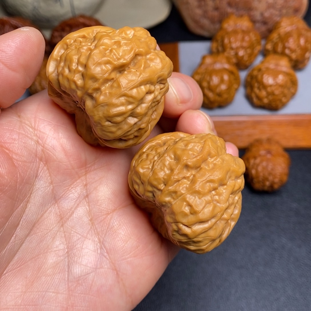 文玩核桃把件41蛤蟆头