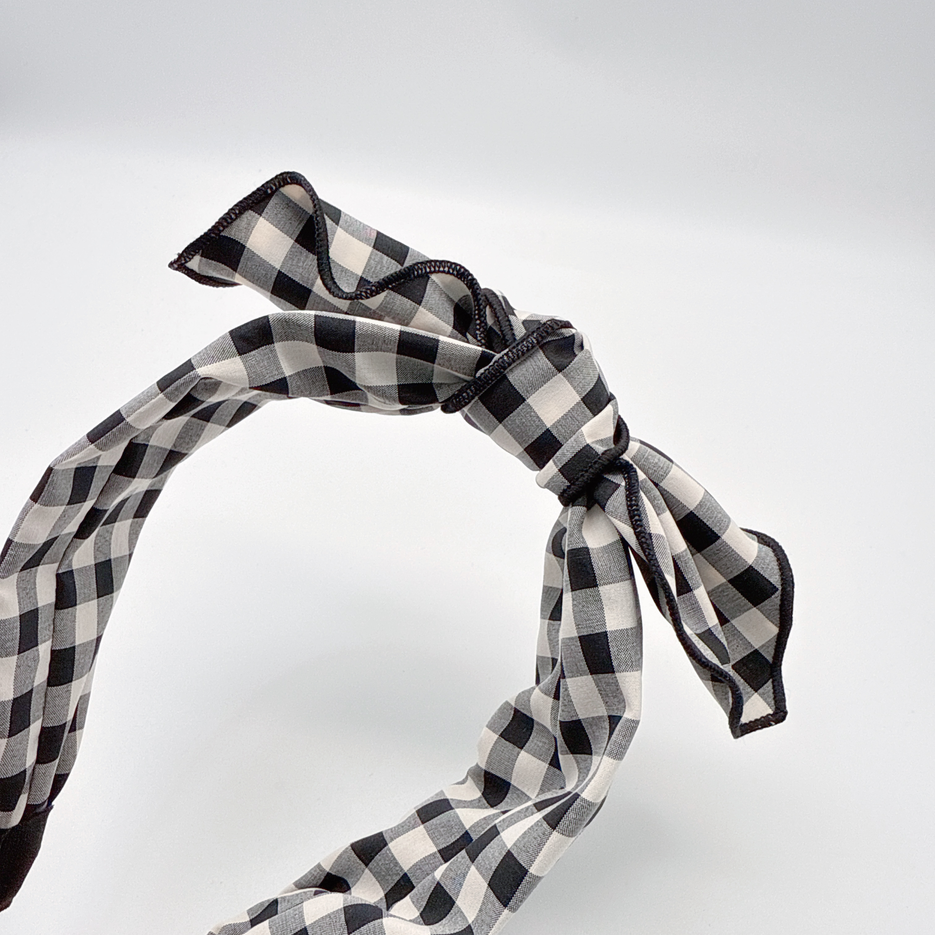 Mi33 格子蝴蝶结发箍 F07059F23