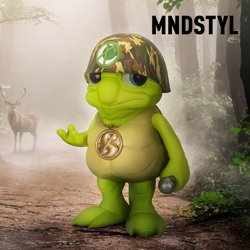 MINDstyle Ron English Slo Moe Snapper乌龟手办艺术玩具公仔