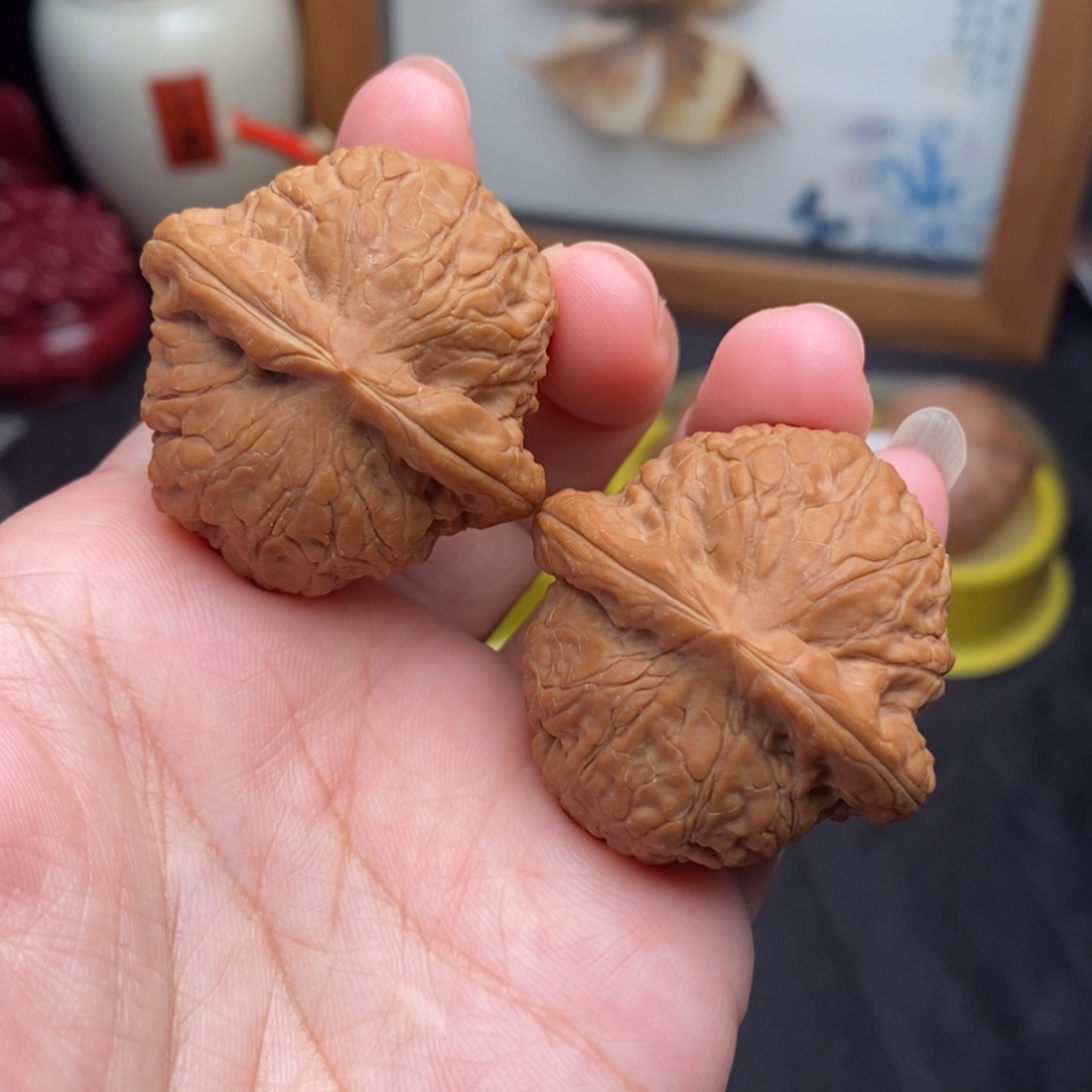 文玩核桃把件38乾隆磨