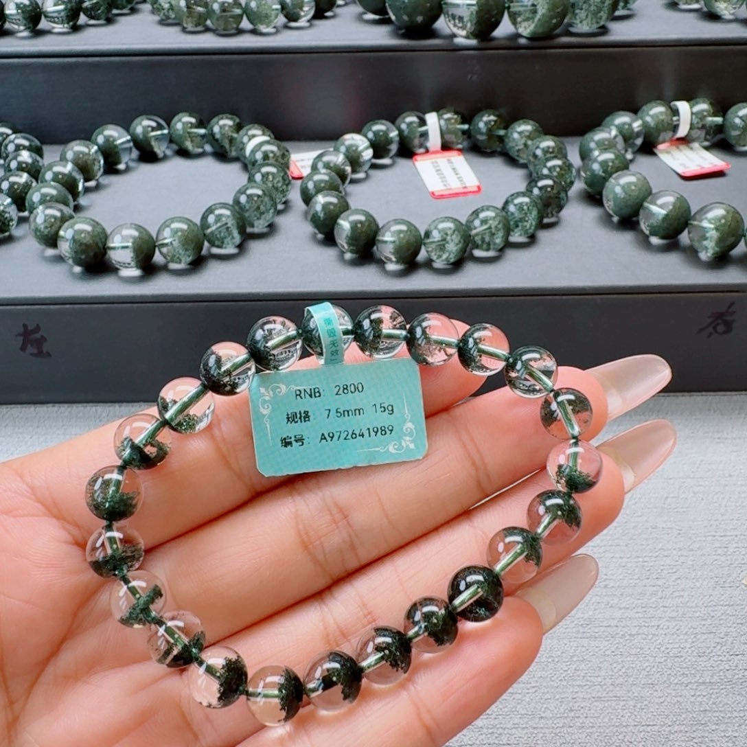 水晶手链未镶嵌天然