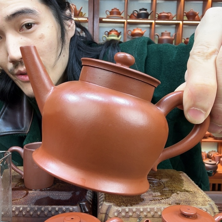 紫砂茶壶h le tuo l ru fu tu