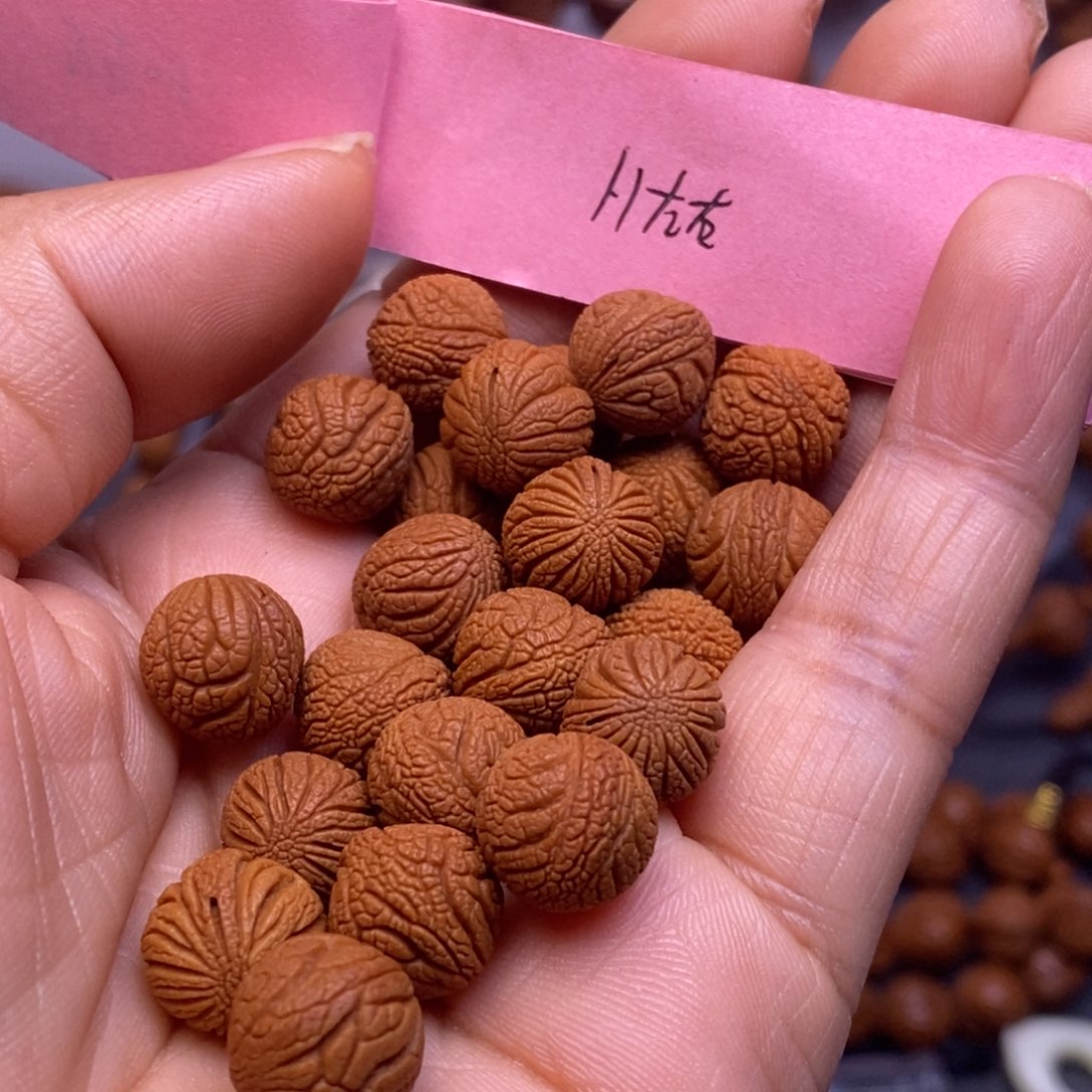 秦岭龙纹桃核21颗