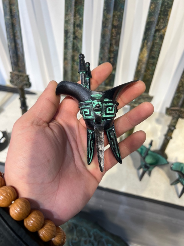 辉煌青铜器爵杯铜爵杯