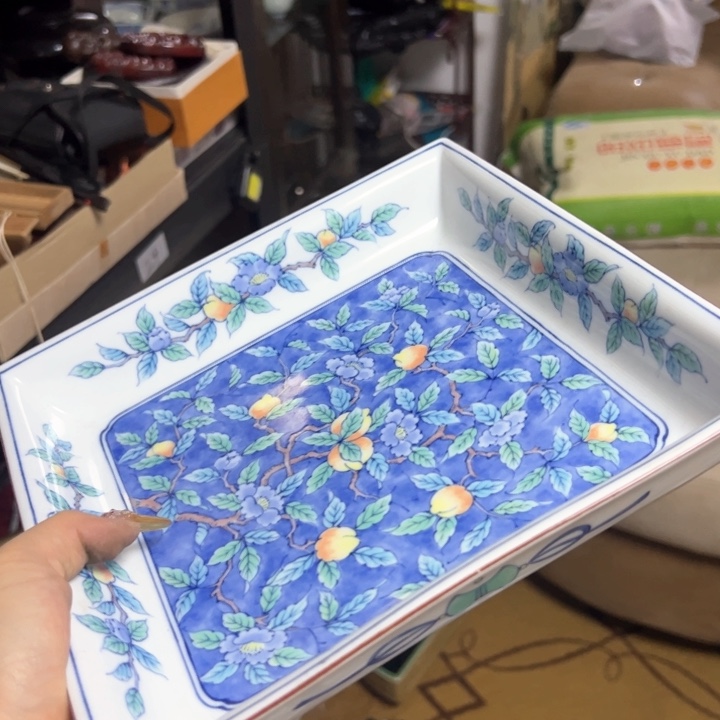 盖碗瓷器直播放漏中