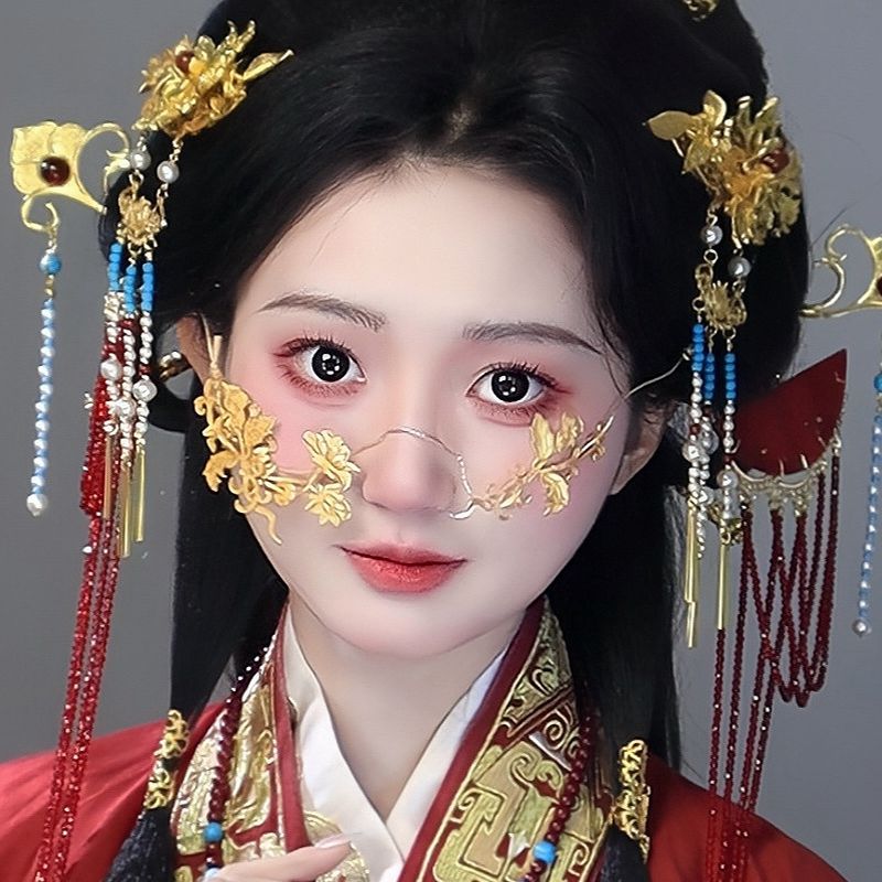 耀如春华 【达人专属】云声【套装链接】 原创国风古风宫廷汉服配饰