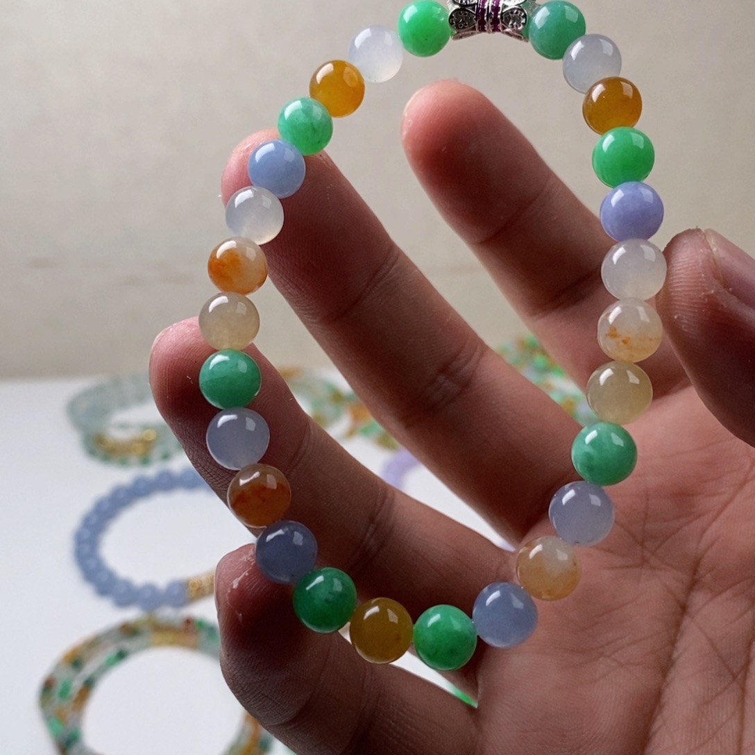 定制翡翠未镶嵌缅甸翡翠a货卡7