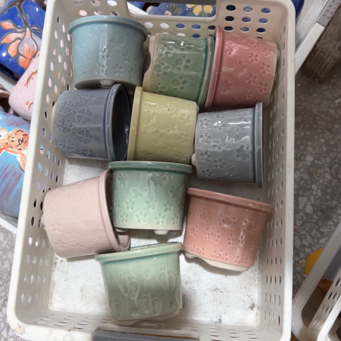 陶瓷多肉小花盆@@1683