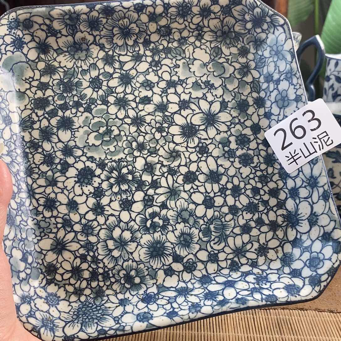 手工手绘青花高温陶瓷