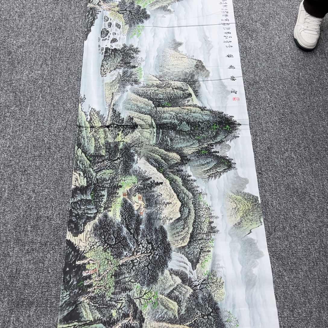 国画纯手绘字画宣纸