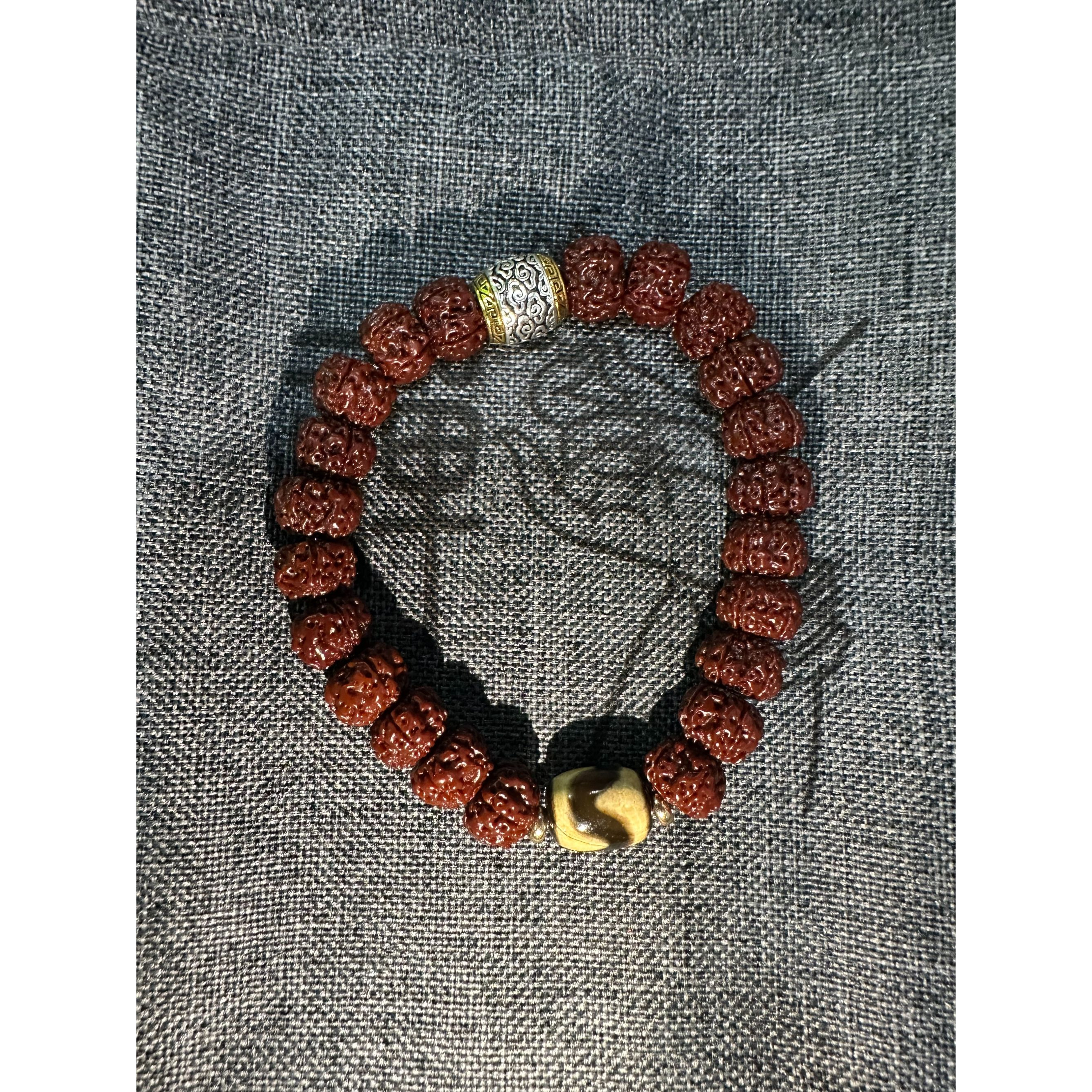 玉化金刚菩提单圈手串卡12 无礼盒 557