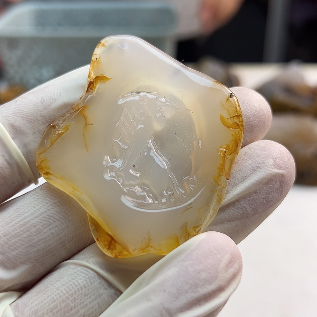 玛瑙/玉髓未镶嵌颈饰