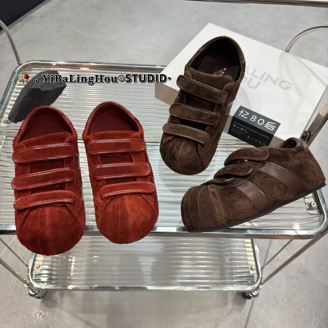 YBLH  | 25秋冬·磨砂皮萌头贝壳·面包鞋7337-1