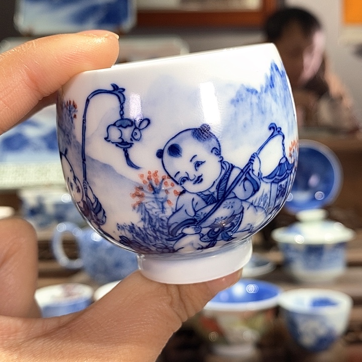 杯景德镇手工手绘陶瓷，高亮兴老师作品