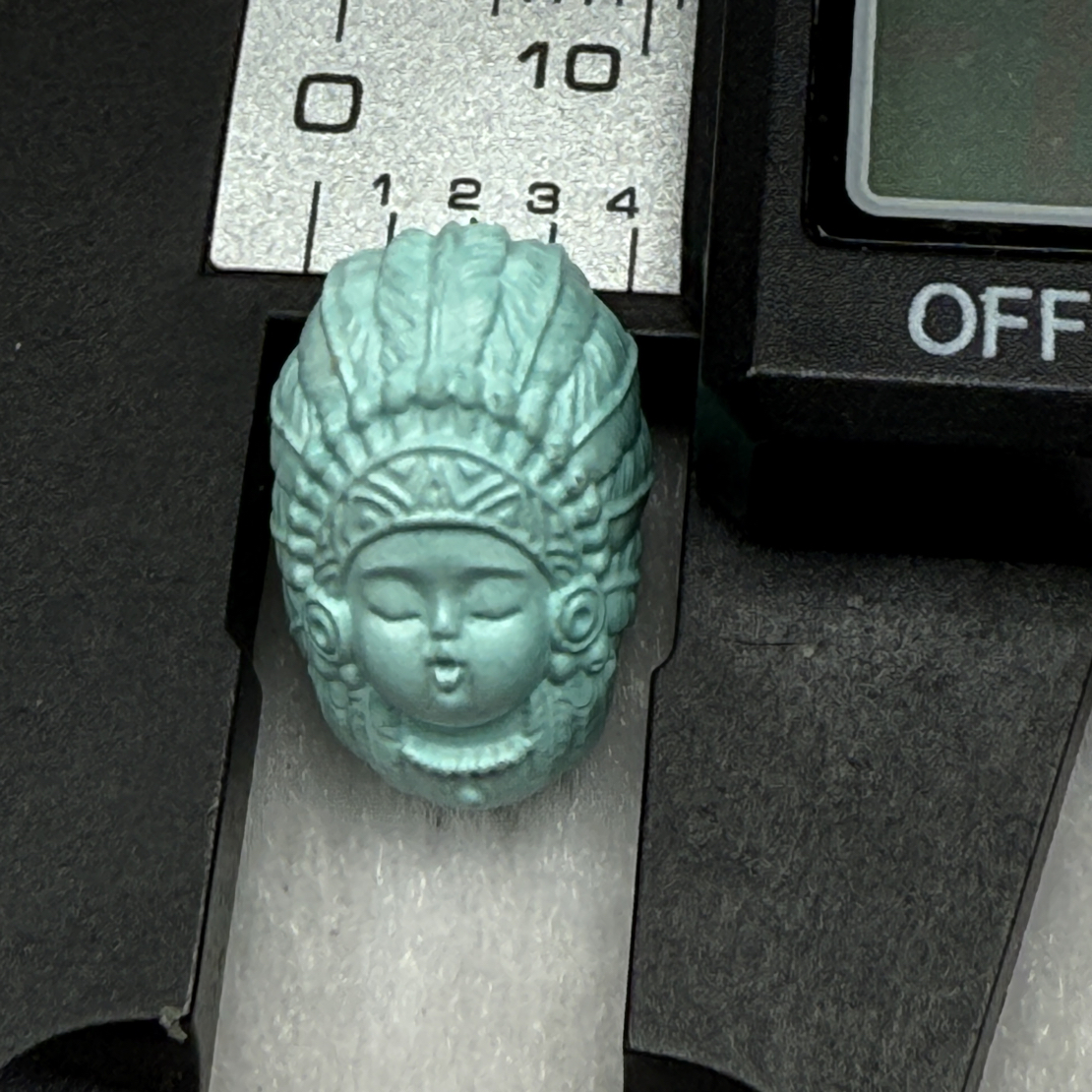 湖北十堰精品原矿绿松石嘟嘟坠