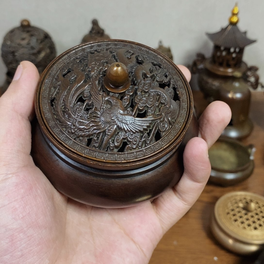 铜盛世铜炉铜器香炉工艺品