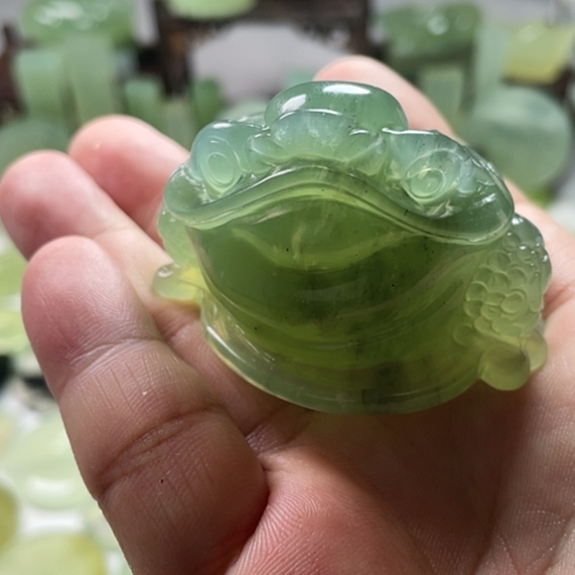 【闪购商品】未镶嵌岫玉手把件