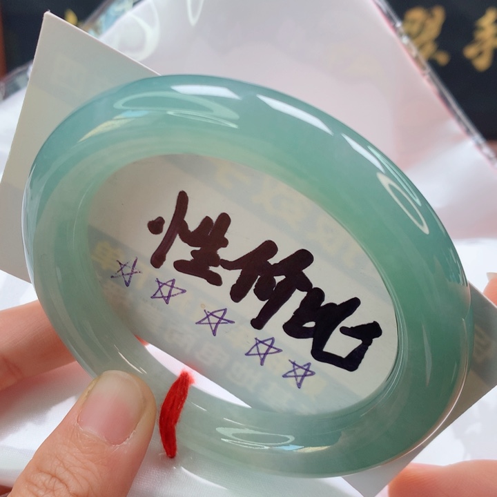 未镶嵌手镯（圆镯）翡翠满绿强推