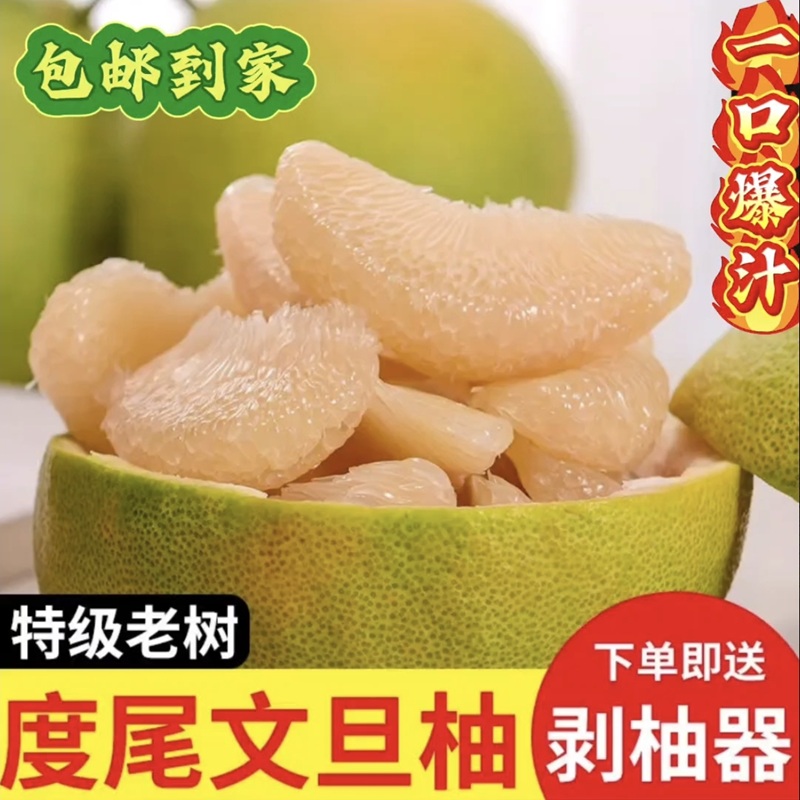 正宗福建莆田度尾红心文旦柚新鲜当季现摘孕妇应季时令水果