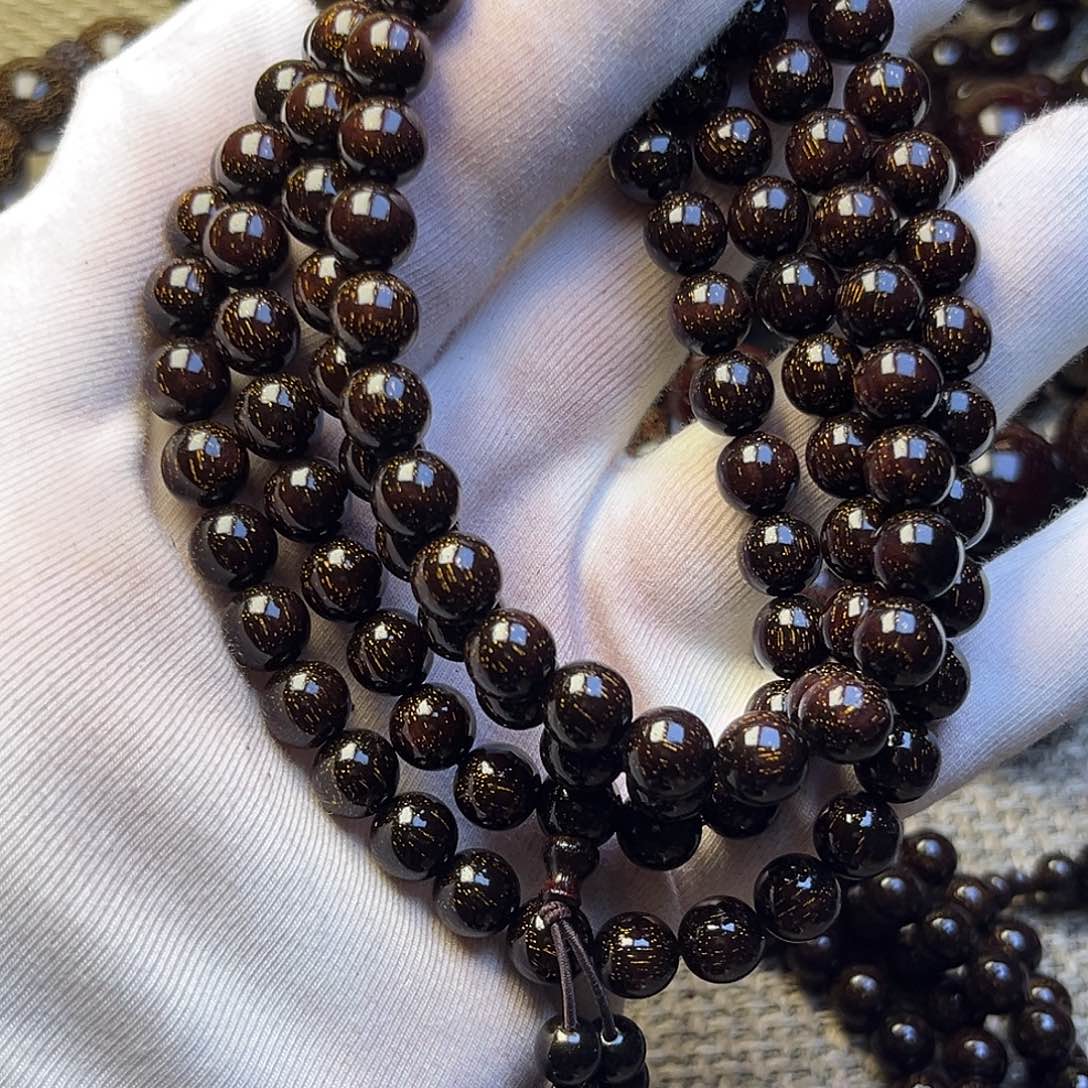 檀香紫檀（小叶紫檀）0.8 108颗满天星