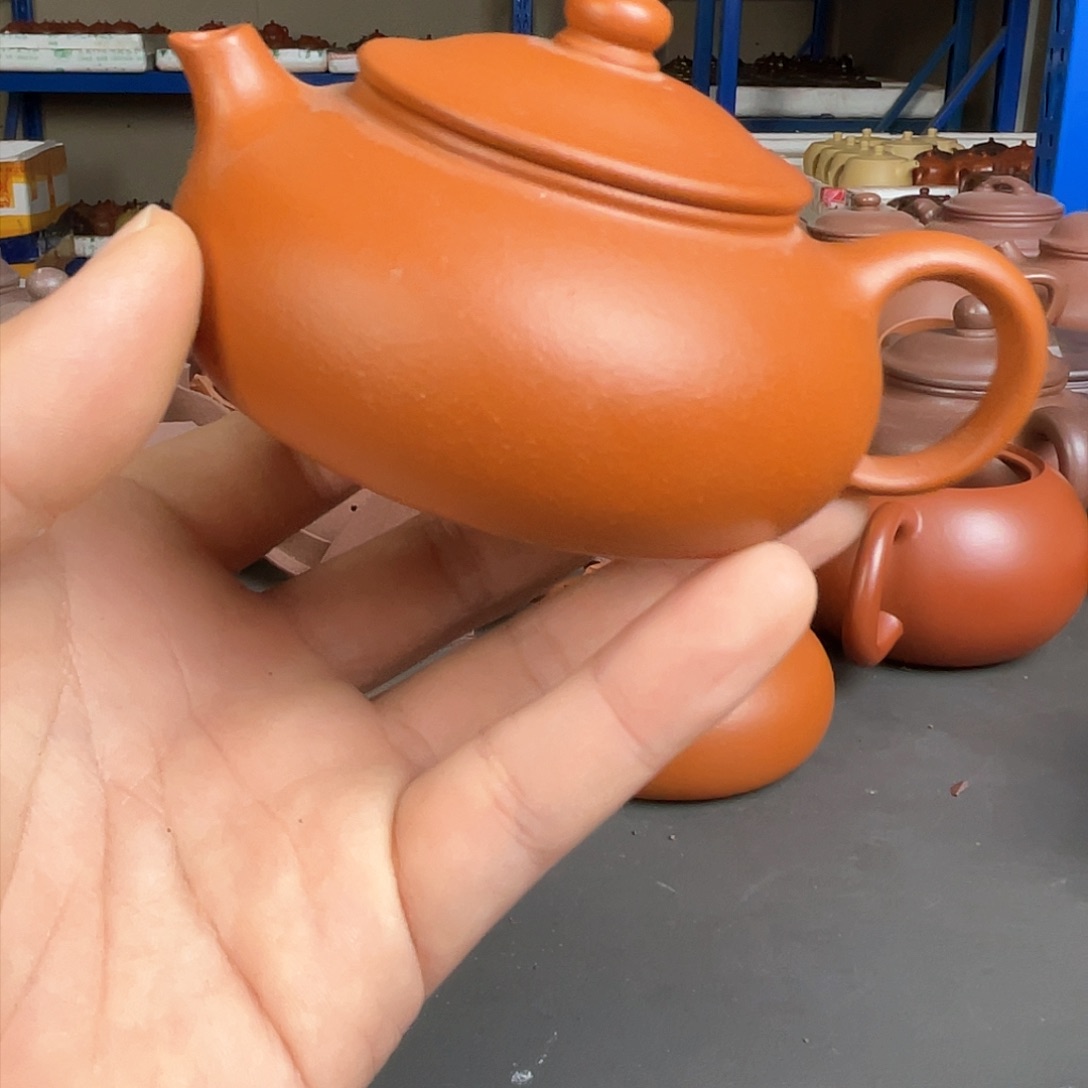 茶壶紫砂李丹朱泥寒江