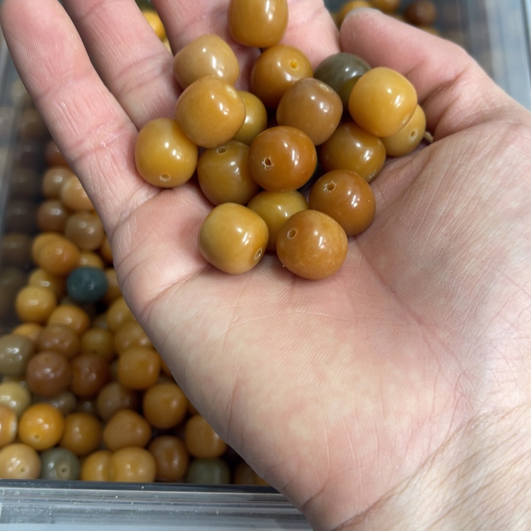 白玉菩提吊坠z 13.75mm/30+6/油膏