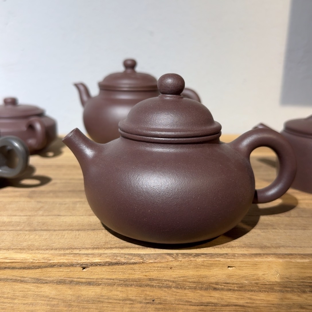 紫泥茶壶天青220毫升左右