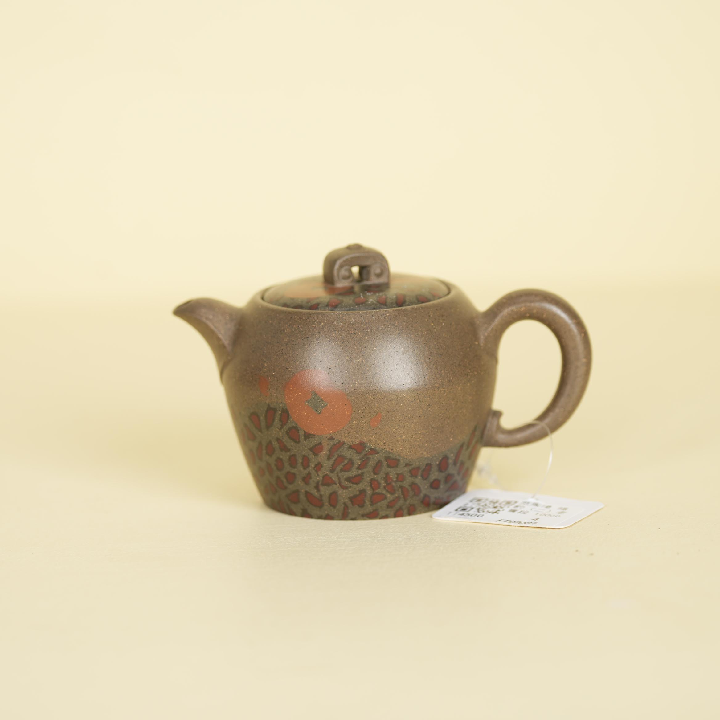 珽珽紫砂丨范陶琦 福豹（二）老青段 100cc