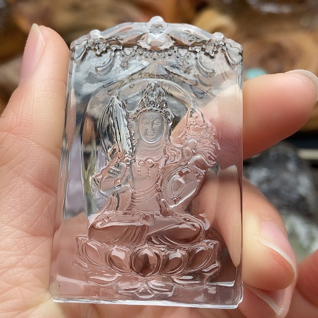 水晶吊坠未镶嵌吊坠