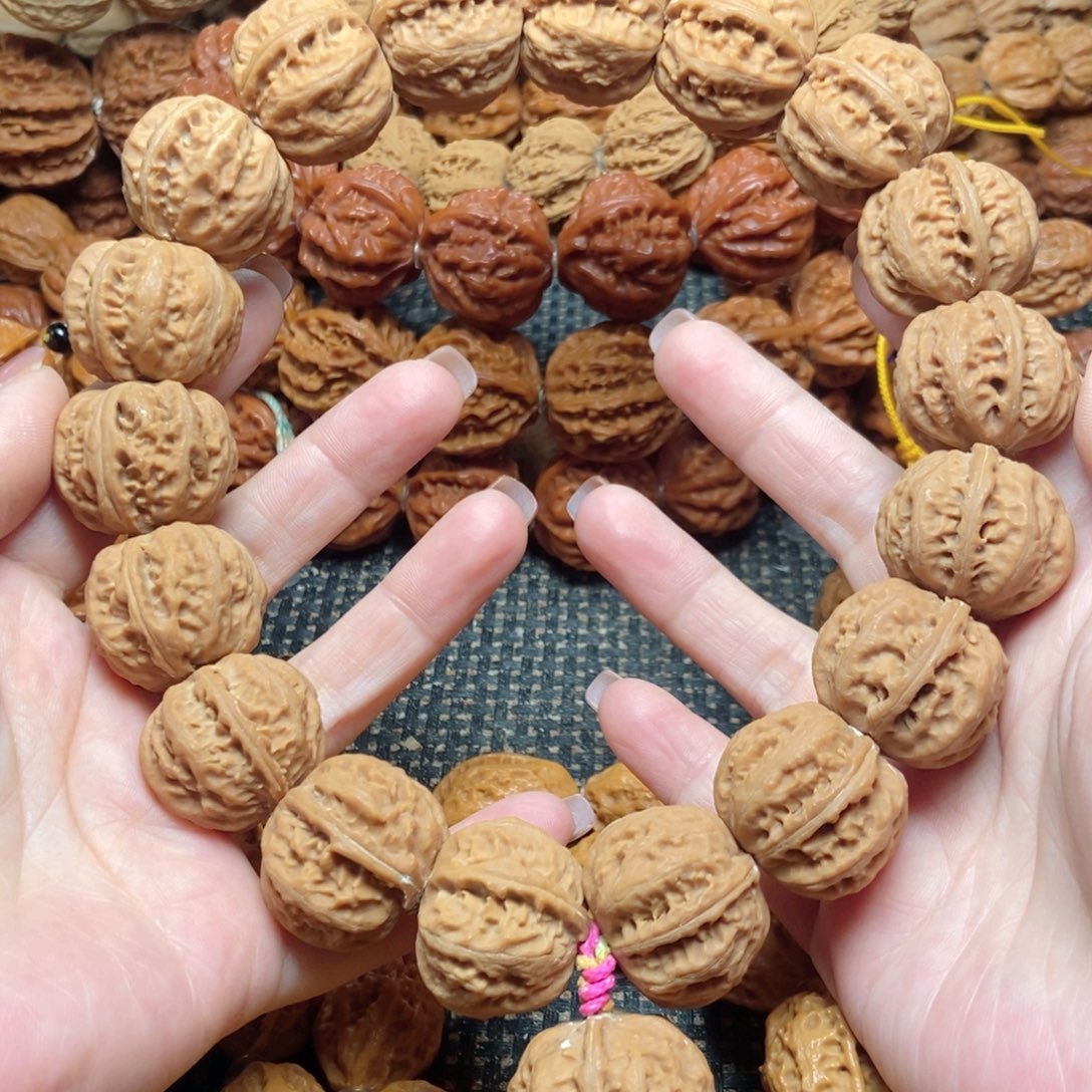 吊坠文玩核桃磨盘粗筋手持