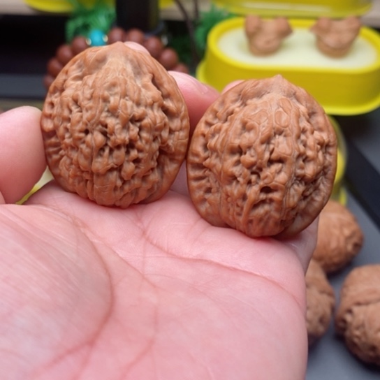 把件文玩核桃莲花